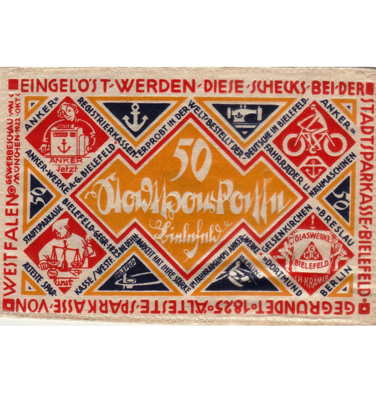 Alemania Notgelds de Tela